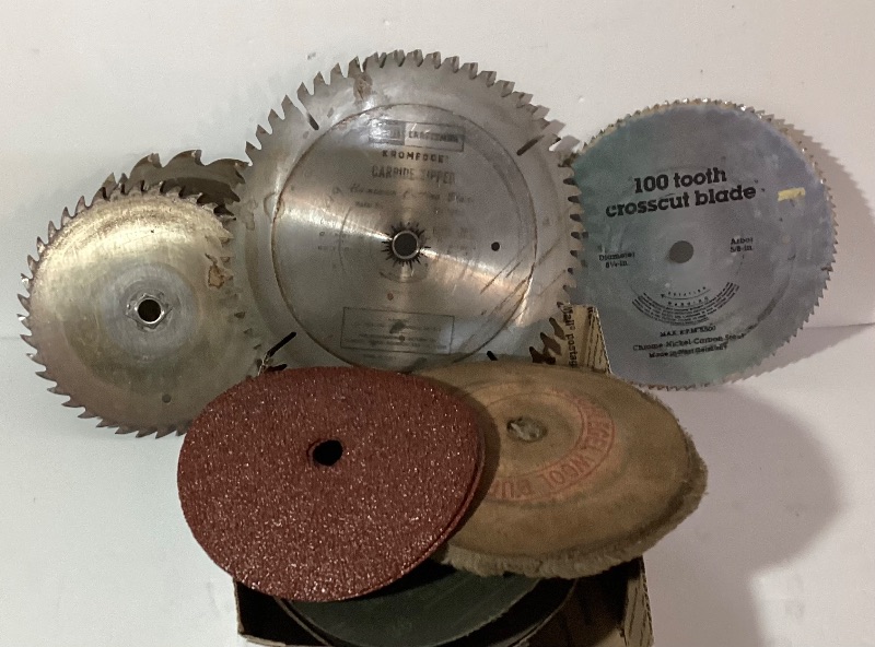 Photo 3 of SAW BLADES AND SANDER PADS