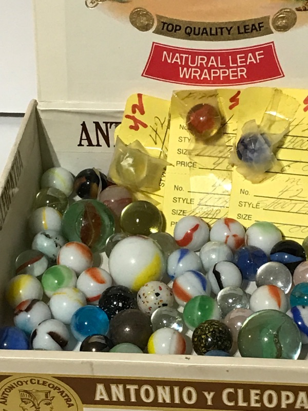 Photo 1 of ANTIQUE AND VINTAGE MARBLES