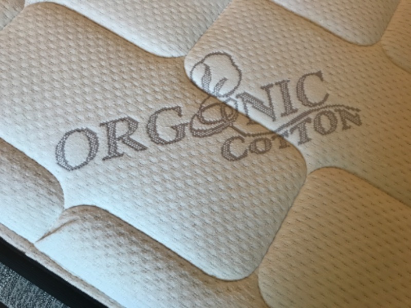 Photo 2 of ORGANIC COTTON KING SIZED MATTRESS - ONLY MATTRESS AND BOX SPRING 