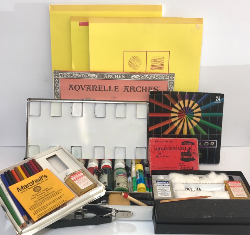 Photo 1 of COLLECTION OF CRAFTING SUPPLIES