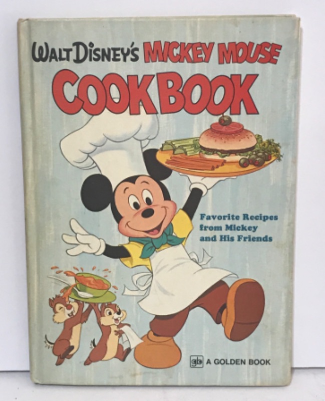 Photo 3 of VINTAGE WALT DISNEY’S  MICKEY MOUSE COOKBOOK / MICKEY MOUSE AND FRIENDS PAINT WITH WATER BOOKS