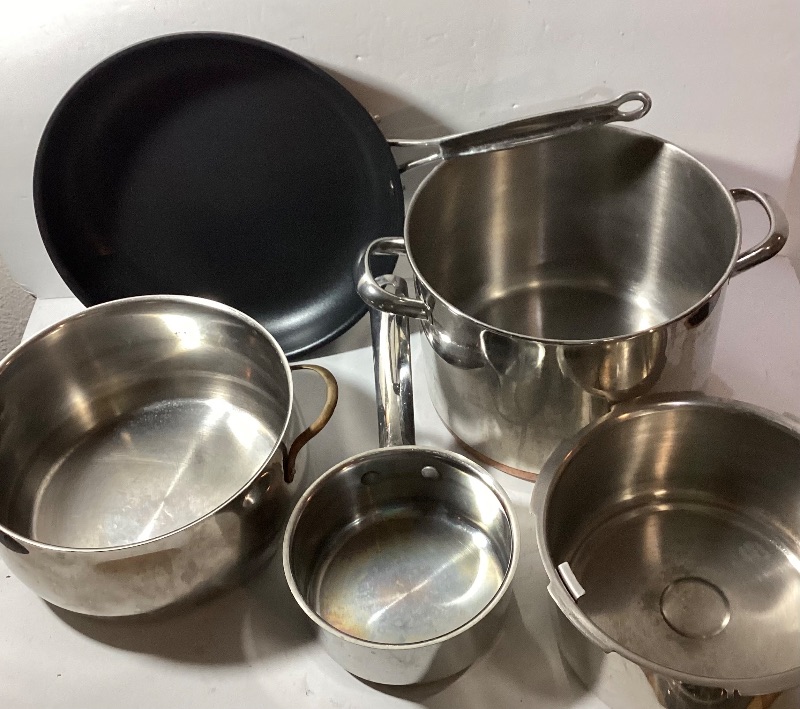 Photo 1 of POTS PANS AND COOKWARE