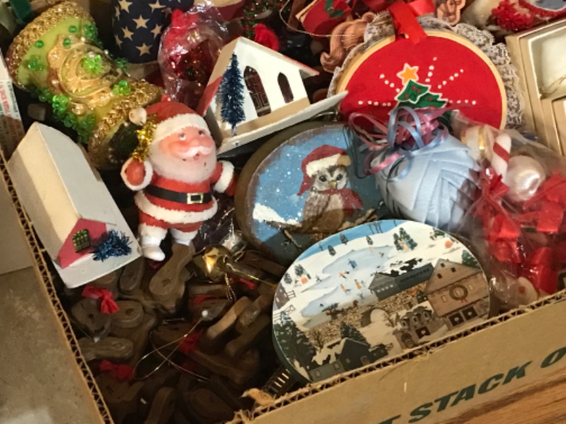 Photo 2 of VINTAGE CHRISTMAS ORNAMENTS AND MORE