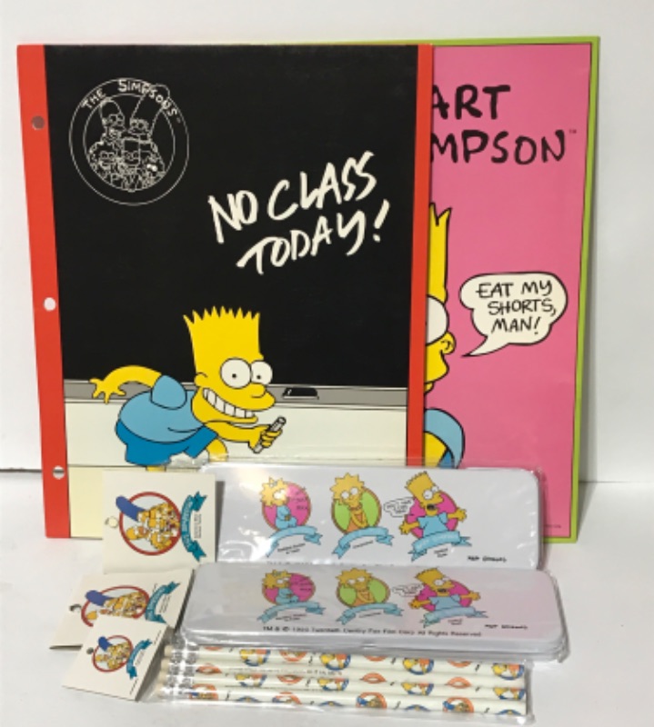 Photo 2 of BART SIMPSON AND BATMAN COLLECTABLES