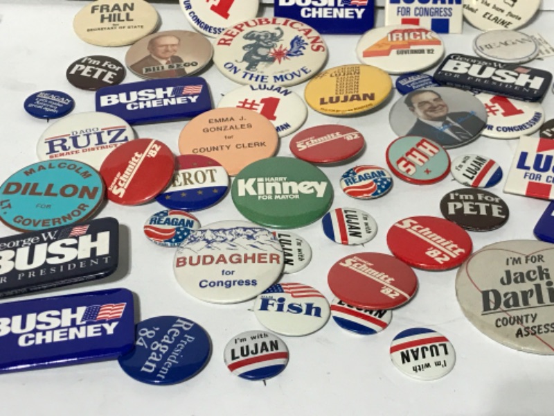 Photo 3 of VINTAGE POLITICAL PINS
