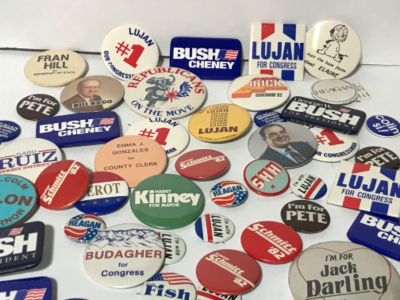 Photo 2 of VINTAGE POLITICAL PINS