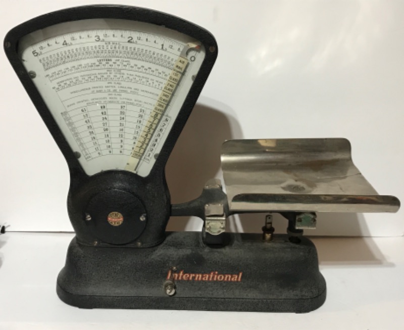 Photo 1 of RARE ! ANTIQUE IBM INTERNATIONAL BUSINESS MACHINE SCALE 