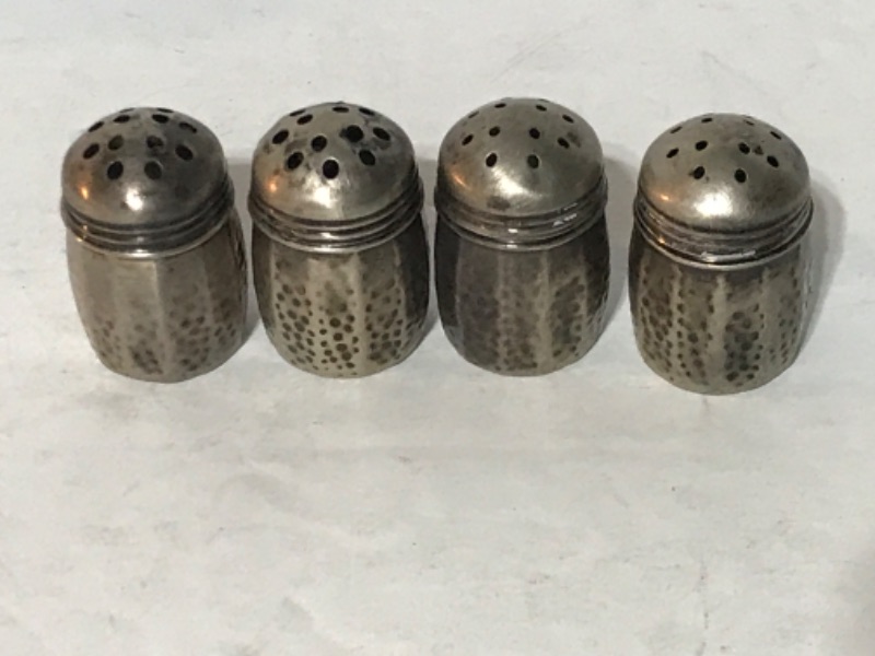 Photo 3 of STERLING SALT & PEPPER SHAKERS