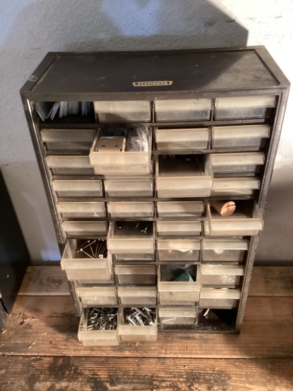 Photo 2 of LARGE CRAFTSMAN ORGANIZER CADDY WITH 38 DRAWERS