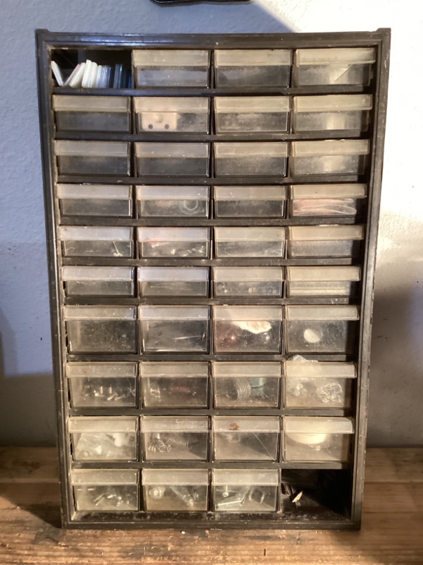 Photo 1 of LARGE CRAFTSMAN ORGANIZER CADDY WITH 38 DRAWERS