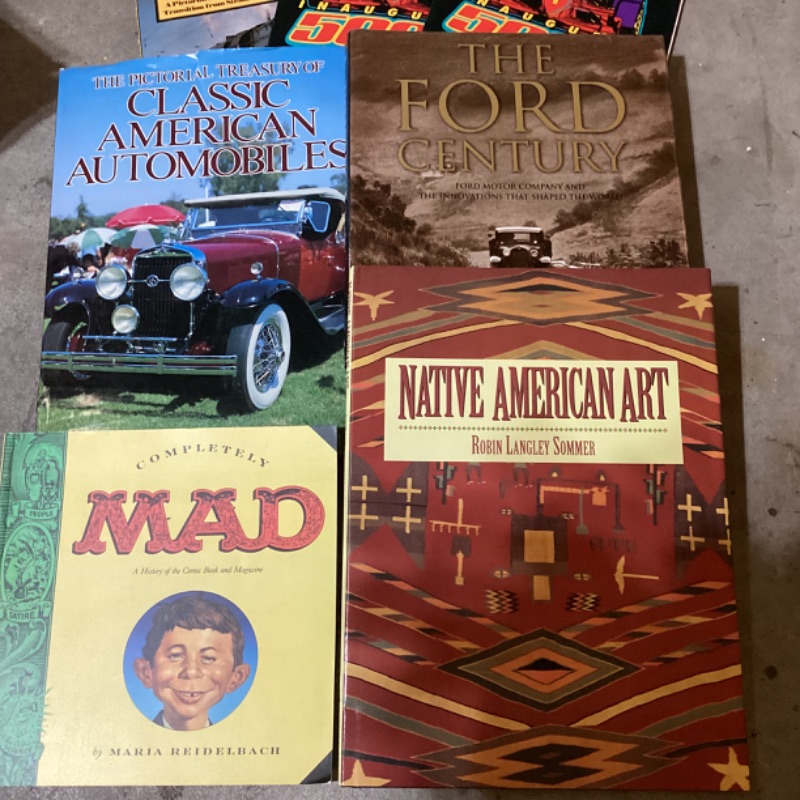 Photo 3 of COLLECTION OF BOOKS “NATIVE AMERICSN ART” “COMPLETELY MAD” “ CLASSIC AMERICAN AUTOMOBILES”