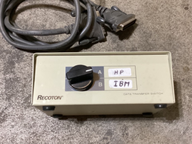 Photo 2 of HP FILM PROCESSER AND RECOTON DATA TRANSFER SWITCH