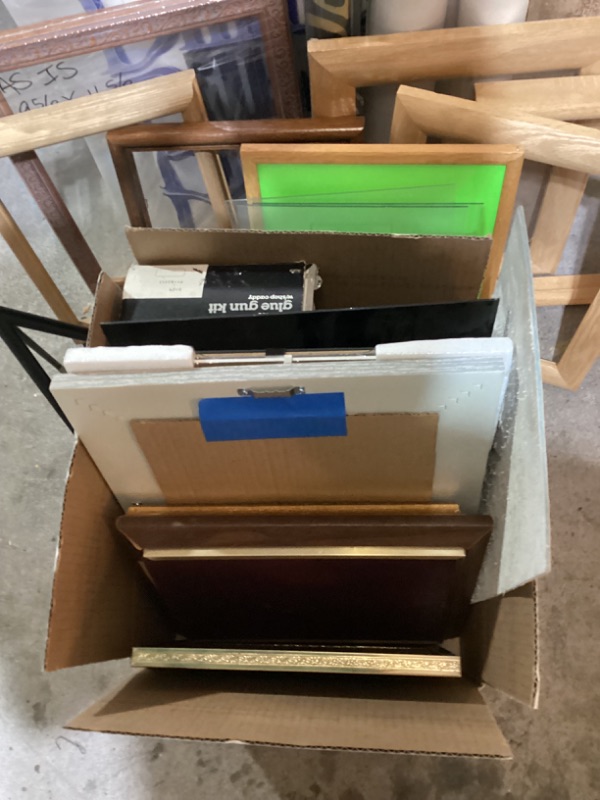 Photo 1 of LARGE COLLECTION OF WOODEN PICTURE FRAMES AND MORE
