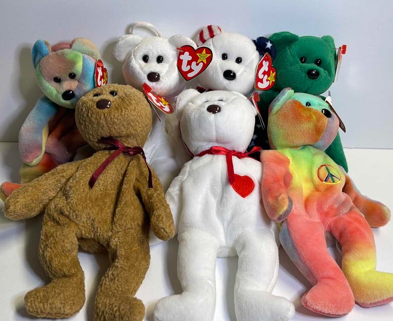 Photo 1 of TY BEANIE BABIES BEARS 