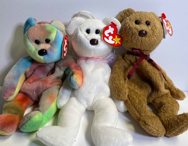 Photo 1 of TY BEANIE BABIES BEARS 