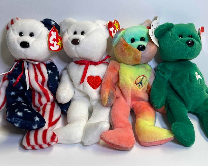 Photo 3 of TY BEANIE BABIES BEARS 