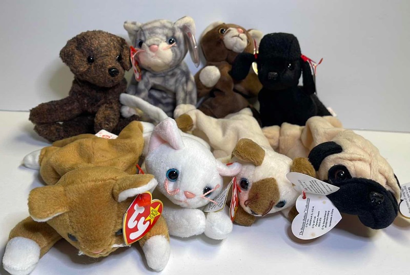 Photo 1 of TY BEANIE BABIES DOGS & CATS