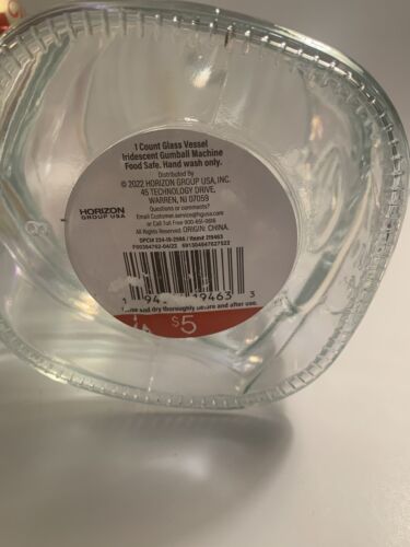 Photo 5 of Clear Glass Iridescent Gumball Machine - Target 