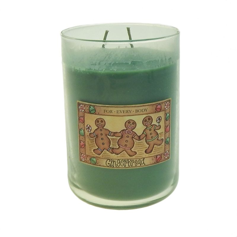 Photo 1 of Langley Empire 2 Wick Gingerbread Scented Jar Candle 20 Oz