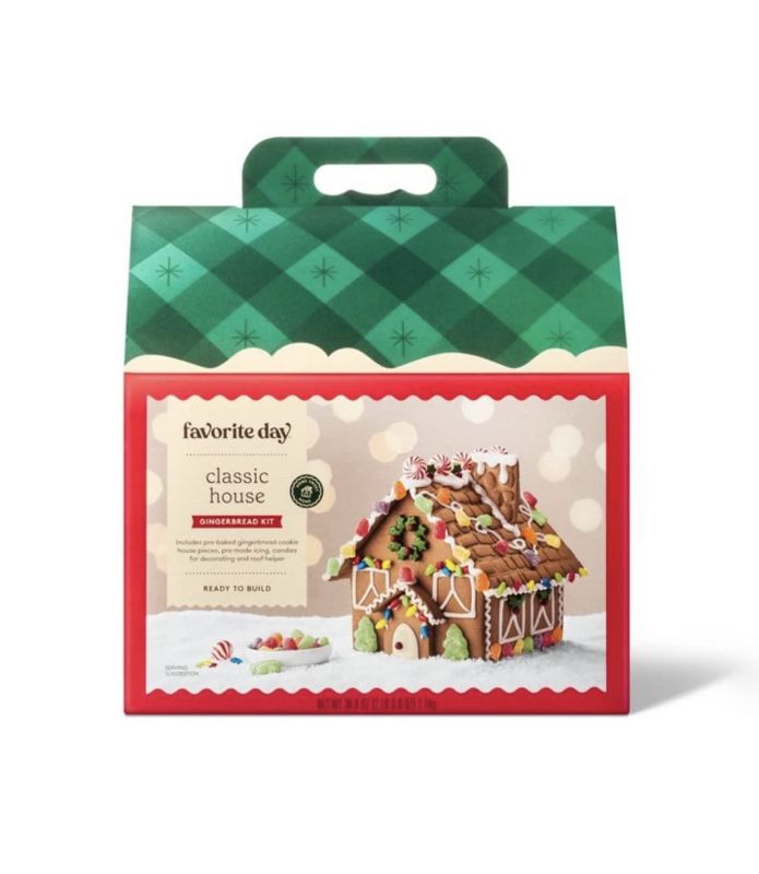 Photo 1 of Favorite Day Classic House Gingerbread Kit With Roof Helper