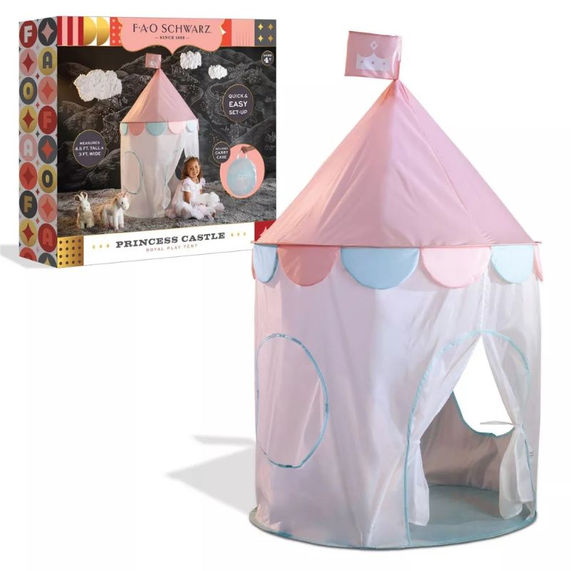 Photo 1 of FAO Schwarz Princess Castle Royal Play Tent