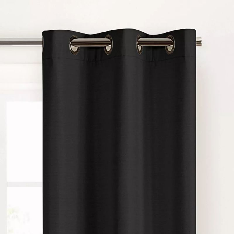 Photo 1 of 1pc Blackout Celeste Draft Stopper Curtain Panel - Eclipse