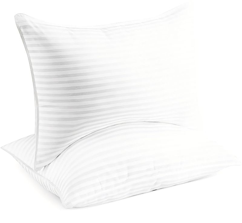 Photo 1 of Beckham Hotel Collection Bed Pillows Standard / Queen Size Set of 2 - Down Alternative Bedding Gel Cooling Pillow for Back, Stomach or Side Sleepers