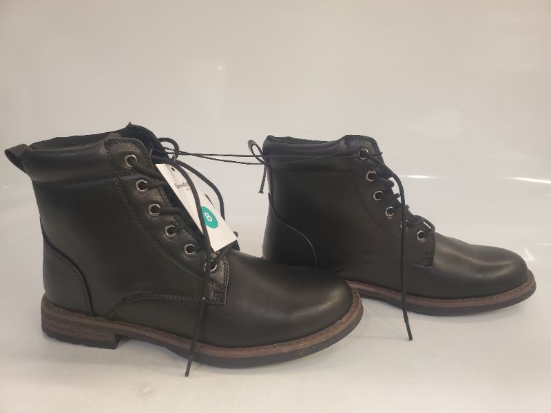 Photo 2 of GOODFELLOW AND CO - MEN'S JEFFERY LUG BLACK  BOOTS - SIZE 8