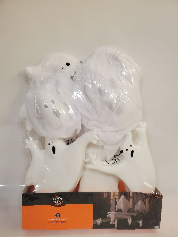 Photo 2 of 18pc Ghost Scene Setter Kit Halloween Decorative Prop - Hyde  EEK! Boutique