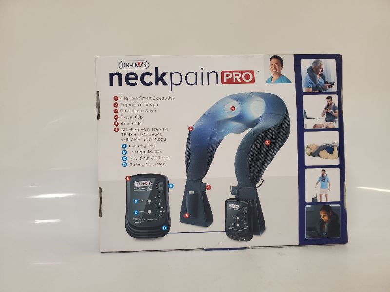 Photo 1 of Dr. Ho's Neck Pain Pro - NECK PAIN PRO RELIEVES PAIN INCREASES BLOOD CIRCULATION DELIVERS 300 DIFFERENT MASSAGE STIMULATIONS ON NERVES PLUSE BODY PADS NEW 