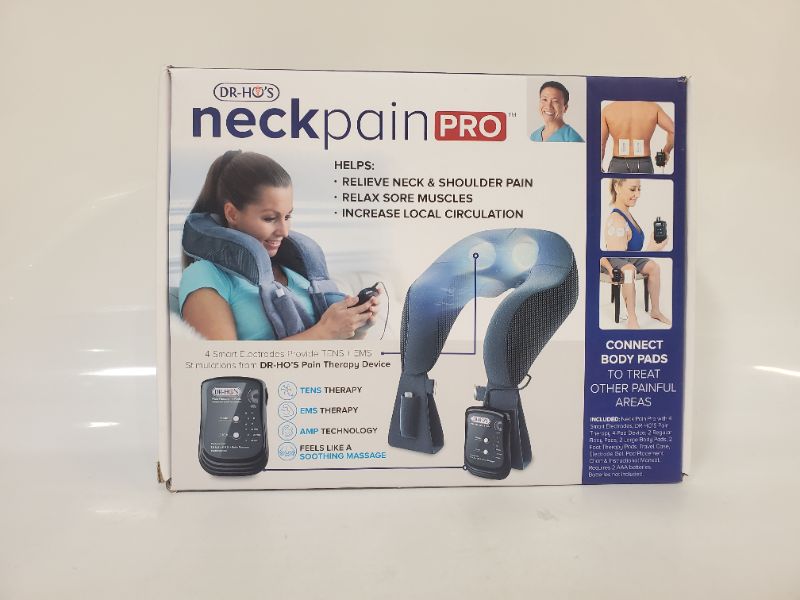 Photo 2 of Dr. Ho's Neck Pain Pro - NECK PAIN PRO RELIEVES PAIN INCREASES BLOOD CIRCULATION DELIVERS 300 DIFFERENT MASSAGE STIMULATIONS ON NERVES PLUSE BODY PADS NEW 