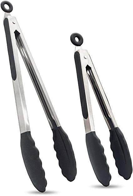 Photo 1 of ALPINE CUISINE KITCHEN TONG SET -BLACK 