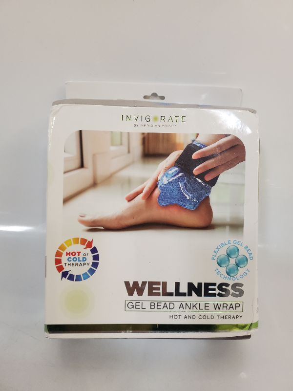 Photo 1 of WELLNESS GEL BEAD ANKLE WRAP - HOT AND COLD THERAPY 