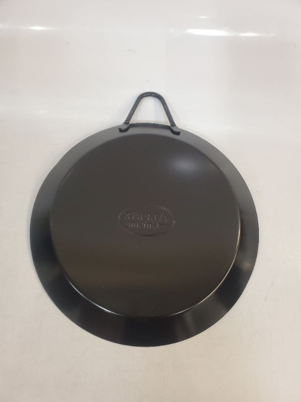 Photo 3 of Alpine Cuisine Nonstick Round Comal 8-Inch - Black Carbon Steel Tortilla Comal with Single Handle - Durable, Heavy Duty Comal for Cooking - Even-Heating & Long Lasting - Versatile Kitchen Cookware 8-Inch Round