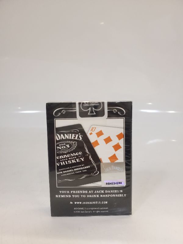 Photo 2 of JACK DANIELS TENNESSEE SOUR MASH WHISKEY PLAYING CARDS