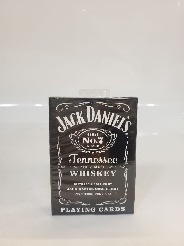 Photo 1 of JACK DANIELS TENNESSEE SOUR MASH WHISKEY PLAYING CARDS