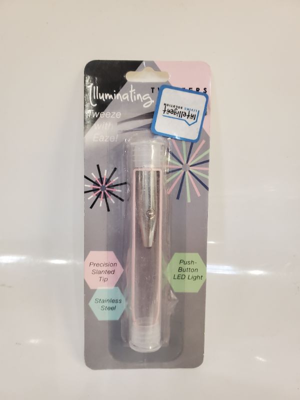 Photo 2 of LED ILLUMINATING TWEEZERS DURABLE - PINK  NEW 