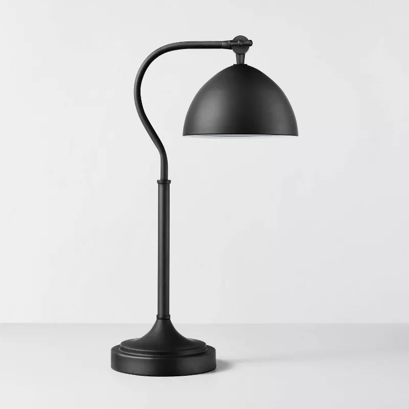 Photo 1 of Metal Desk/Task Lamp - Hearth & Hand with Magnolia - Black 

