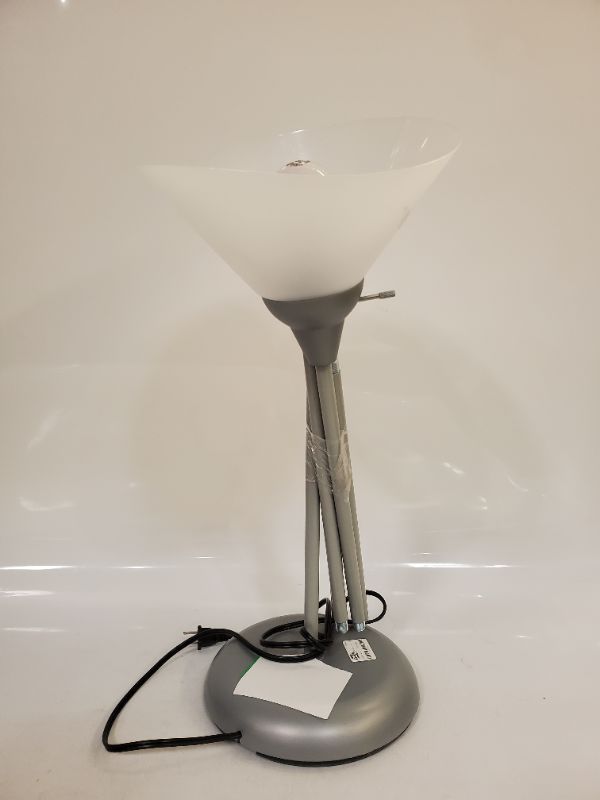 Photo 3 of Room Essentials Torchiere Floor Lamp - Gray 