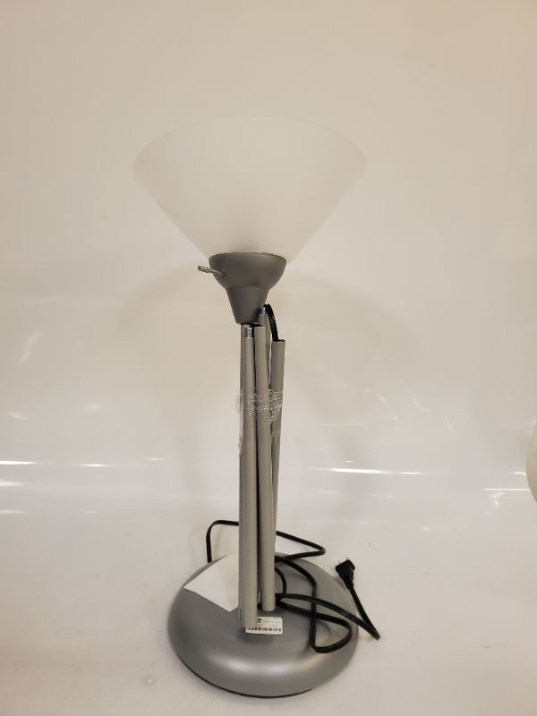 Photo 4 of Room Essentials Torchiere Floor Lamp - Gray 