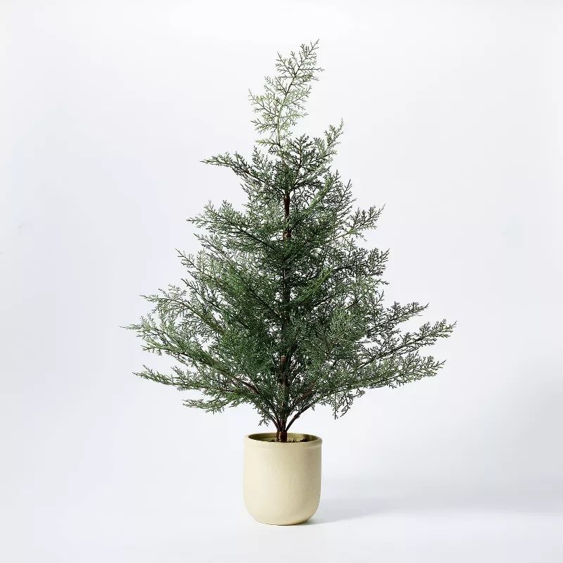 Photo 1 of Small Artificial Feathery Pine Tree - Threshold designed with Studio McGee - 22"H
