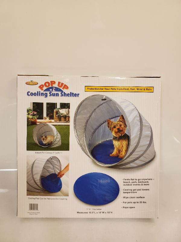 Photo 2 of Etna Pop Up Cooling Shelter Dog & Cat Pen