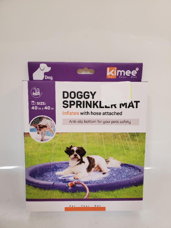 Photo 1 of DOGGY SPRINKLER MAT - INFLATES WITH HOSE -40" X 40"