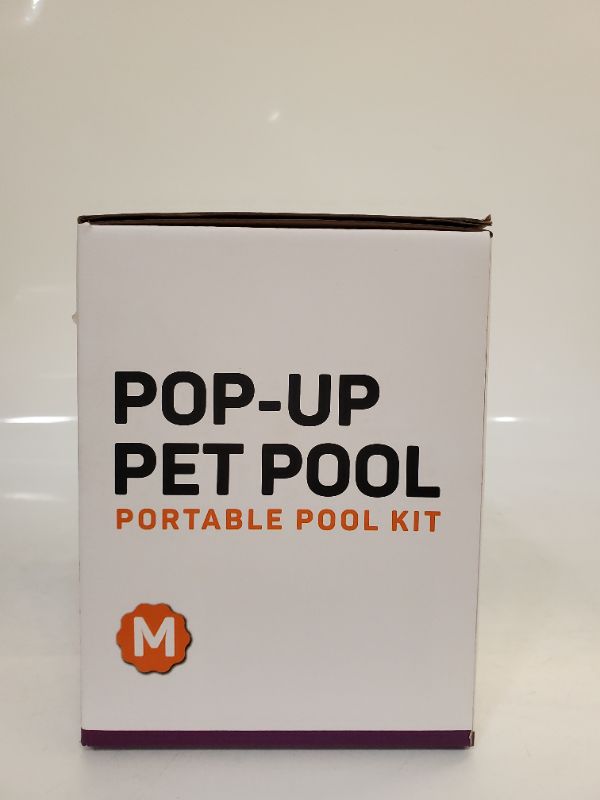 Photo 2 of PORTABLE POOL KIT - POP UP PET POOL (M)