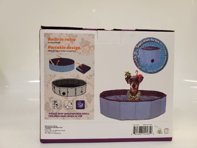 Photo 3 of PORTABLE POOL KIT - POP UP PET POOL (M)