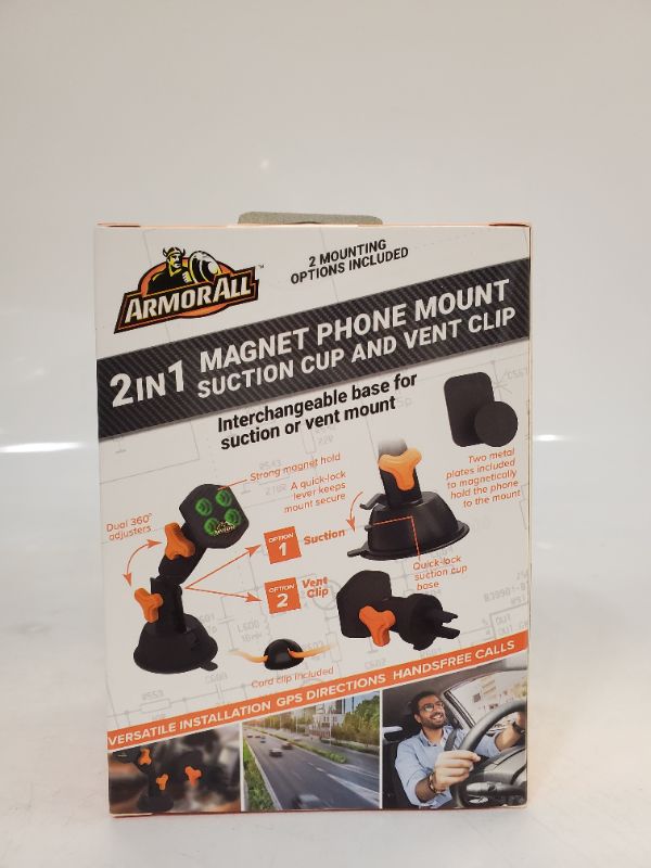 Photo 5 of Armor All - 2 In 1 Magnet Phone Mount