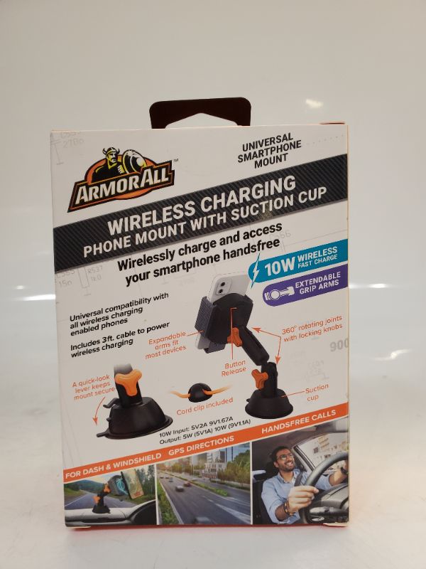 Photo 4 of ARMOR ALL - Wireless Charger Car Mount