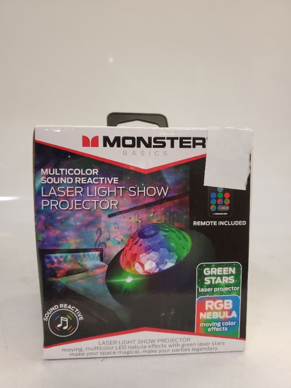 Photo 4 of Monster Multicolor Sound-Activated Laser Light Show Projector