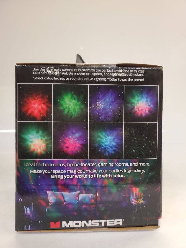 Photo 7 of Monster Multicolor Sound-Activated Laser Light Show Projector