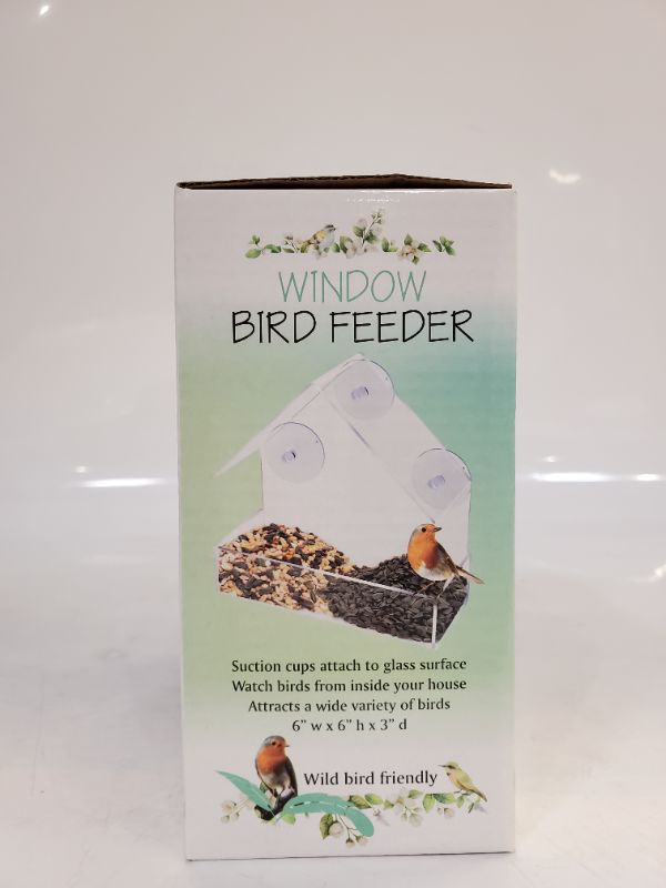 Photo 4 of Finelife Window Bird Feeder Multi -  Boscov's